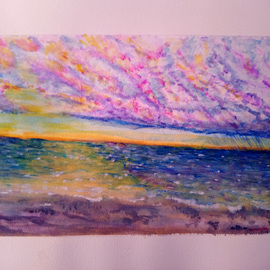 Qualicum Bay Sunset, Mario Tello