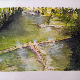 qualicum river By Mario Tello