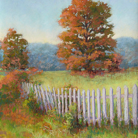 Autumn Pickets By Marsha Savage