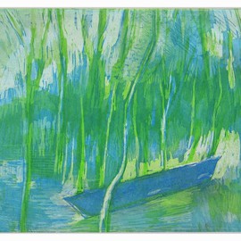 The Blue Canoe By Martha Hayden