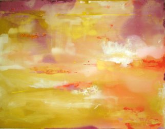 Marty Kalb: 'Morning Sun light', 1986 Acrylic Painting, Abstract Landscape. 