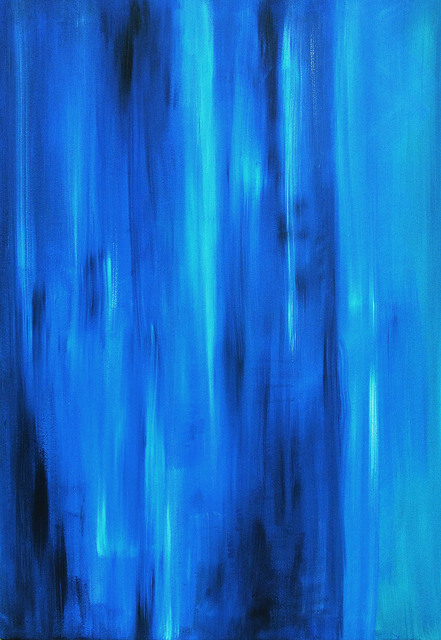 Elena Martynova  'Blue Rein', created in 2016, Original Painting Oil.