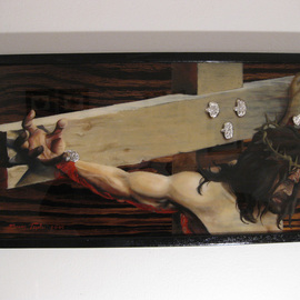Close up Crucifixion By Marvin Teeples
