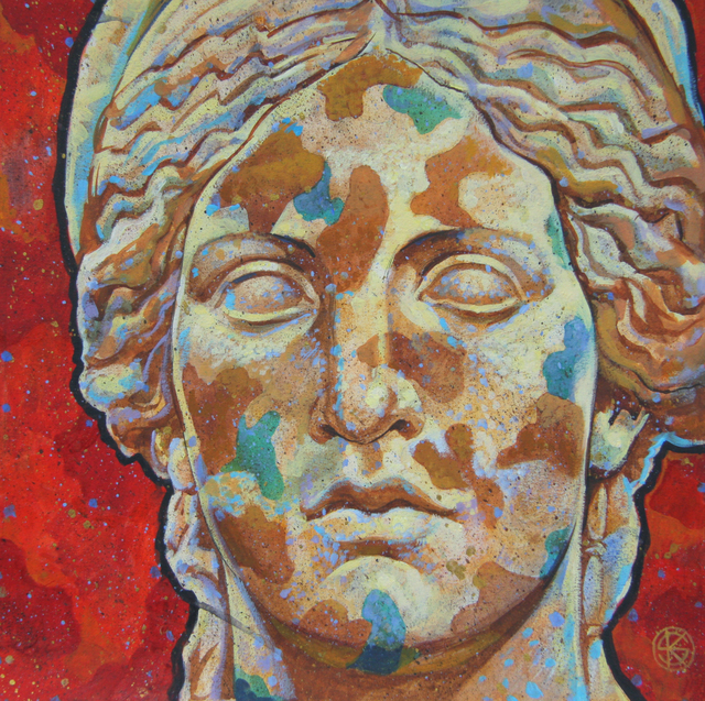 Yaroslav Kurbanov  'Athena', created in 2014, Original Painting Acrylic.