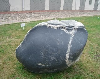 Matiass Jansons: 'breaking out', 2013 Granite Sculpture, Philosophy. 