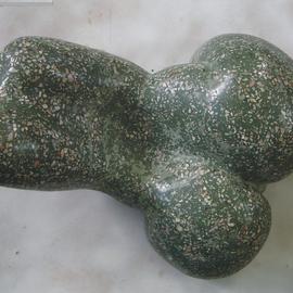 Matiass Jansons: 'stream', 2014 Mixed Media Sculpture, nudes. Artist Description: teracco marblemix material...