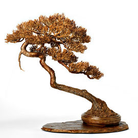Matthew Sudlow: 'wish for more wishes', 2017 Bronze Sculpture, Trees. Artist Description: This sculpture was inspired by bonsai artist Ryan Neils most recent styling of the world- renowned Hatanaka family tree. Please visit Ryans website at 