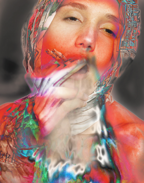 Artist Mauro Lopes. 'Smoke Allucination' Artwork Image, Created in 2007, Original Photography Color. #art #artist