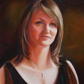 Marion Dutton: 'Self Portrait', 2010 Oil Painting, People. Artist Description:   Oil Portrait From Photo  ...