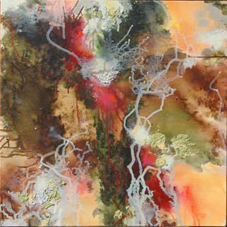 Valerie Hoffmann: 'LICHEN', 2007 Acrylic Painting, Abstract.        ACRYLIC ON STRETCHED CANVAS       ...
