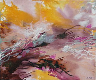 Valerie Hoffmann: 'MORNING TIDE', 2009 Acrylic Painting, Abstract.  Abstract seascape on stretched canvas  ...
