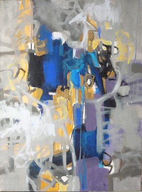 Valerie Hoffmann: 'UNTITLED 9', 2010 Acrylic Painting, Abstract.     ACRYLIC ON STRETCHED CANVAS    ...