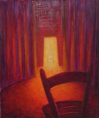 Massimo Zilioli  'Meta Phisic Room 13', created in 2000, Original Painting Oil.