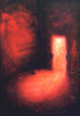 Massimo Zilioli  'Meta Phisic Room 3', created in 1999, Original Painting Oil.