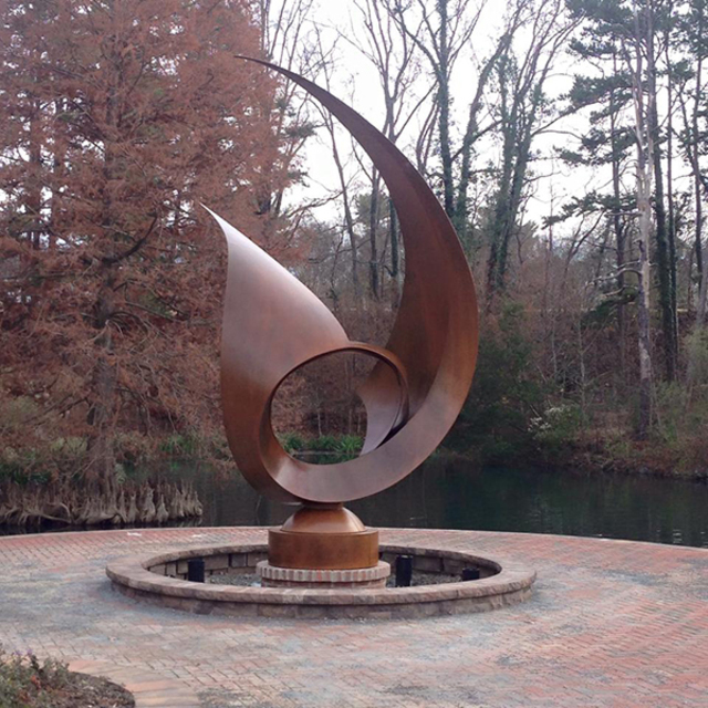 Artist John Medwedeff. 'APERTURE' Artwork Image, Created in 2014, Original Sculpture Bronze. #art #artist