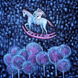 blue riders By Melita Kraus
