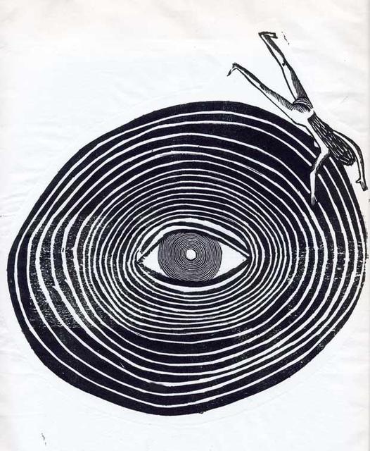 Youri Messen-Jaschin  'Drogue', created in 1967, Original Bas Relief.