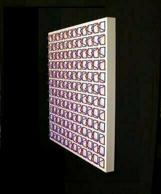 Youri Messen-jaschin: 'Light III', 2004 Glass Sculpture, Optical. glass & neon.Photography by Youri Switzerland / (r) 2004. by ProLitteris, Po. Box CH- 8033 Zurich / (c) 2004 by Youri Messen- Jaschin Switzerland...