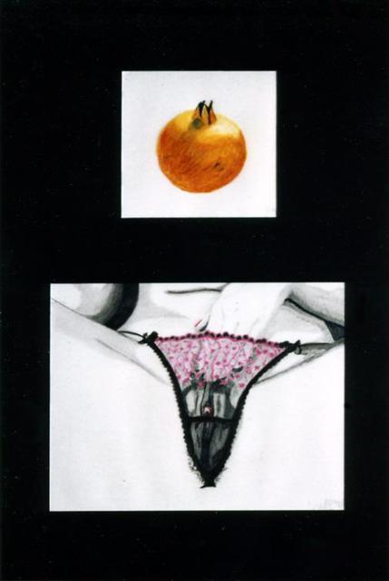 Artist Youri Messen-Jaschin. 'Pomegranate' Artwork Image, Created in 1990, Original Bas Relief. #art #artist