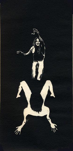 Youri Messen-Jaschin  'Recherche Du Mouvement ', created in 1976, Original Bas Relief.