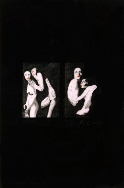 Artist Youri Messen-Jaschin. 'Storys II' Artwork Image, Created in 1990, Original Bas Relief. #art #artist