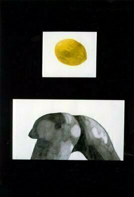 Youri Messen-jaschin: 'Sweet Melon', 1990 Pencil Drawing, Erotic. (r) by 1990 Prolitteris Postfach CH. - 8033 Zurich (c) by 1990 Youri Messen- Jaschin Switzerland  ...