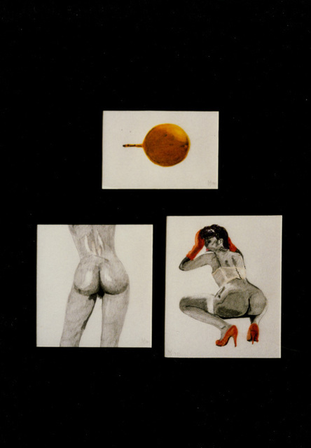 Youri Messen-Jaschin  'Sweet Passion Fruit', created in 1990, Original Bas Relief.