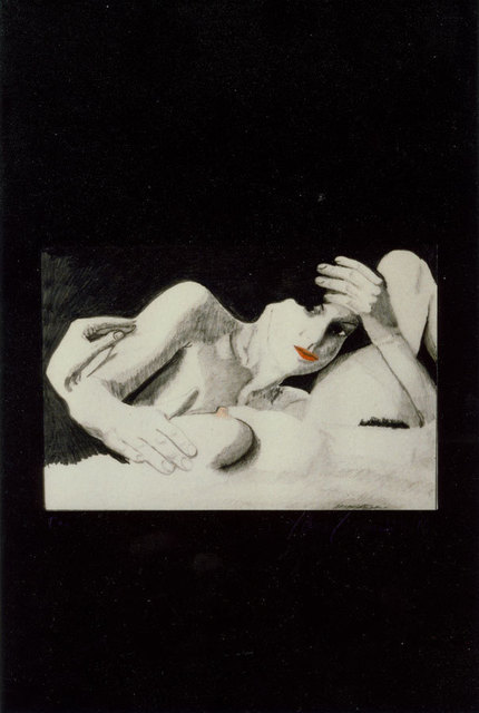 Youri Messen-Jaschin  'TOI', created in 1990, Original Bas Relief.
