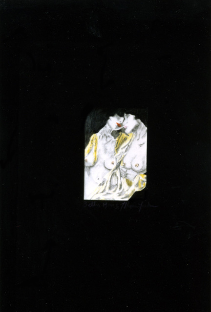 Youri Messen-Jaschin  'You', created in 1990, Original Bas Relief.