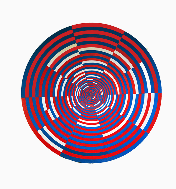 Youri Messen-Jaschin  'Circular Mention', created in 2019, Original Bas Relief.
