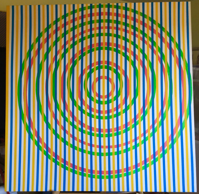 Artist Youri Messen-Jaschin. 'Pi' Artwork Image, Created in 2022, Original Bas Relief. #art #artist
