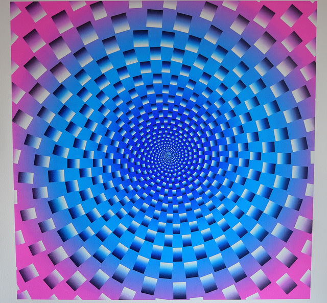 Youri Messen-Jaschin  'Wormhole', created in 2018, Original Bas Relief.