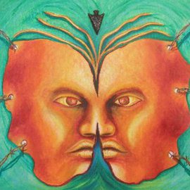 Split head dream By Eduardo Diaz