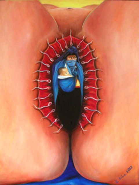 Artist Eduardo Diaz. 'Virginity ' Artwork Image, Created in 2002, Original Pastel. #art #artist