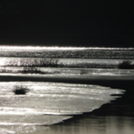 Marcia Geier: 'Drummer Cove, Wellfleet, MA', 2008 Black and White Photograph, Seascape. 