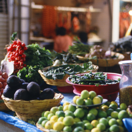 Oaxaca Market, Mexico By Marcia Geier