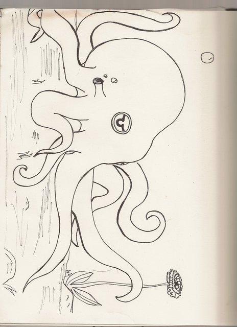 Artist Mia Russell. 'Octopus Garden' Artwork Image, Created in 2014, Original Assemblage. #art #artist