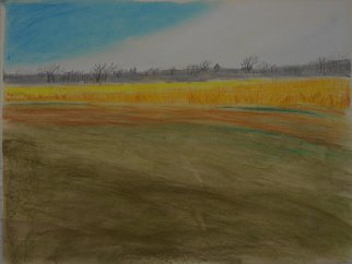 Michael Ashcraft: 'summer', 2020 Pastel, Representational. landscape...