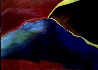 Michael Ashcraft: 'westslope', 2000 Other Painting, Abstract. pastel on paper...