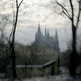 Michael Regnier: 'Prague Castle view from Zeyers Park', 2008 Other Photography, Cityscape. Artist Description:  Prints are archival pigment on acid free cotton rag paper utilizing the latest fine- art digital print making techniques, and printed personally by me. ...