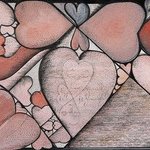 Heartstained Window By Michael Rusch