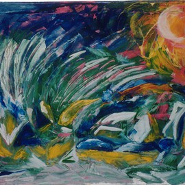 Michael Puya: 'Dans La Provence', 2002 Acrylic Painting, Landscape. Artist Description: 80x60 cm....