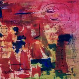 Michael Puya: 'Human Being Environment Victim', 2004 Other Painting, Abstract. 