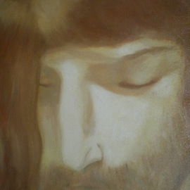 Mya Miyadri Miguel Moya Adriano: 'Christ', 2005 Oil Painting, Figurative. Artist Description:  Religion. ...