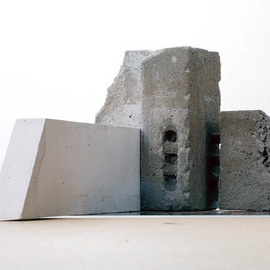 Mikael Hansen: 'model', 2005 Other Sculpture, Architecture. Artist Description: Model in cement, plaster and iron for public sculpture in large scale. ...