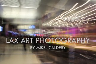 Mikel  Caldery: 'LAX ART PHOTOGRAPHY COLLECTION BY MIKEL CALDERY', 2014 Color Photograph, Abstract Landscape.               LAX ART PHOTOGRAPHY collection produced in January 2014 in LAX the international airport of Los Angeles, it is about movement and hurry of the people and the colour and light of arquitecture Scenery.This Art collection is produced without any kind of postproduction, not photoshop, not edition, only pure photography...