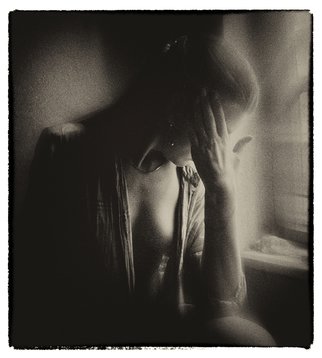 Milan Hristev: '', 1987 Silver Gelatin Photograph, Erotic. 