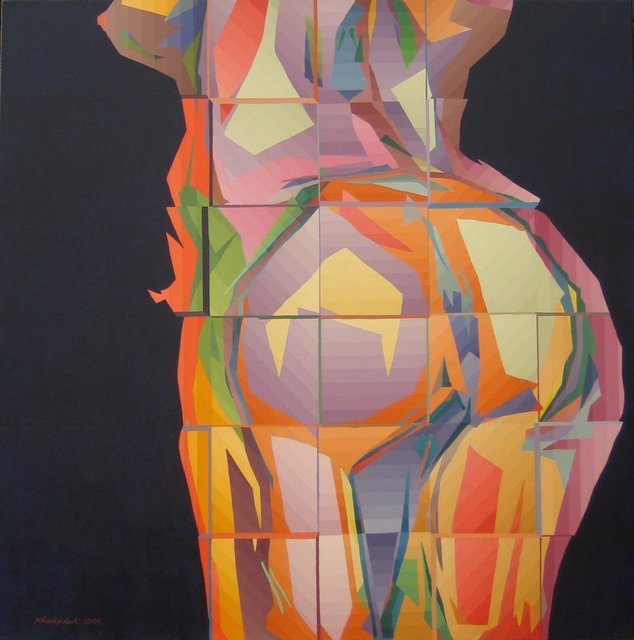 Miodrag Misko Petrovic  'Aphrodite 9', created in 2006, Original Mosaic.