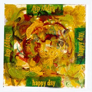 Mirjana Vilic: 'happy day2', 2002 Artistic Book, Abstract. 