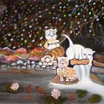Cats in the Wild II By Manjiri Kanvinde